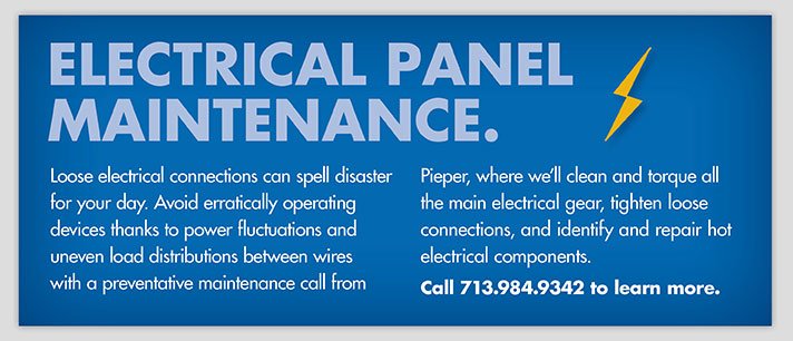 Electrical Panel Maintenance.